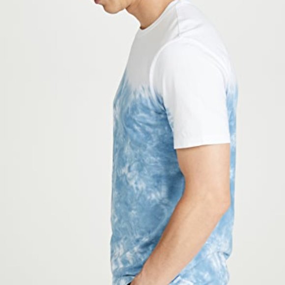 NWT Club Monaco Dip Dye Print Short Sleeve Tee - Picture 4 of 5